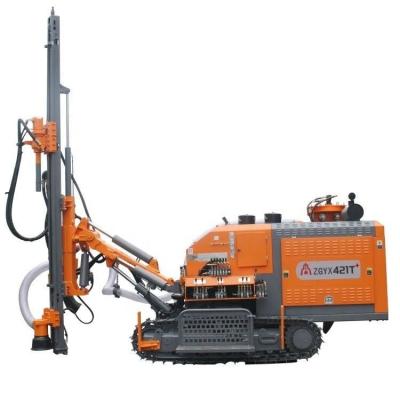 China Construction worksÂ   ZGYX 421T Diesel Rotary Outboard Crawler Mounted Mining Drilling Rig For Blasting Hole for sale