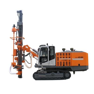 China Construction worksÂ   Crawler DTH Drilling Rig ZGYX 453B Portable Mining Drilling Machine With Air Compressor for sale