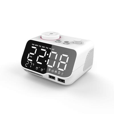 China AUX alarm clock. Super Bass Wireless Stereo Speakers Support TF Digita 2022 Newest Portable Dolby M9 Speaker In Hot Current for sale