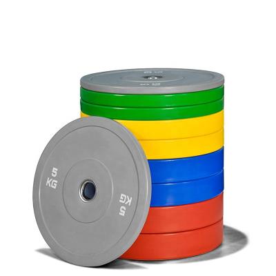 China Wholesale Universal No Pungent Smell Commercial Weight Lifting Bumper Plates Color Barbell Weight Plates for sale