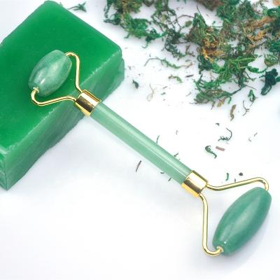 China Wholesale high quality bulk face lift jade roller green for face beauty roller jade for sale