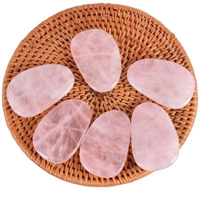 China Portable sha stone Gua beauty facial scraping tablet beauty care rose quartz gua sha tools for sale