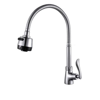 China Good Price Brass Metered Kitchen Faucets OEM Kitchen Sink Faucet Single Hole Cold Water Tap Kitchen Faucet for sale