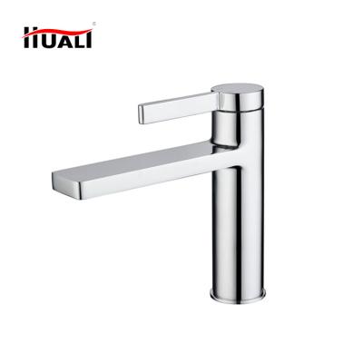 China Modern Designed Brass Basin Mixer Taps Basin Mixer Tap Bathroom Sink Wash Faucet Chrome Basin Faucets for sale