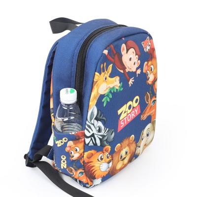 China Other Low MOQ customized full-color Mini backpack school bag set for sale