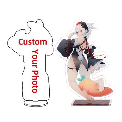 China Modern Customized Competitive price Custom Wholesale Transparent Acrylic Standee Set Anime Character  Wholesale For Promotional Gifts for sale