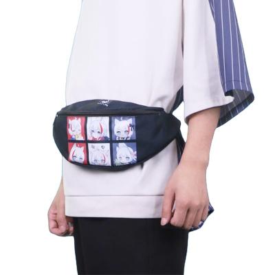 China Customized Sublimation Travel Waist Bag Men Ladies Kids Custom Logo Blank Printing Wholesale Polyester Fashion Fanny Pack for sale