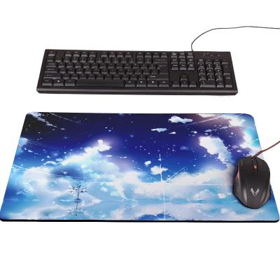 China Gaming Wholesale Mouse pad  Custom Design Printed Extended Natural Rubber Microfiber Cloth Mouse pad for sale