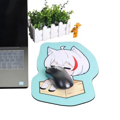 China Gaming Low MOQ limited sublimation printed shaped mouse pad custom computer mouse pad for sale