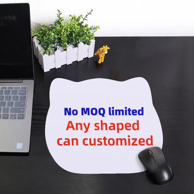 China Gaming Factory Direct Wholesale Customize Any Shape Irregular Mouse Pad Blank Material For Sublimation Gaming Mat for sale