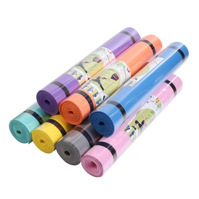 China Eco-Friendly China Factory Price Anti Slip Eva Fitness 6mm Custom Yoga Mat Exercise for sale