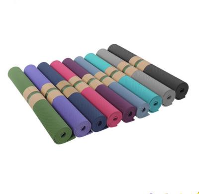 China Exercise Made High Quality Yoga Mat Exercise Ectra Eco Friendly Big Band Fitness Mats for sale