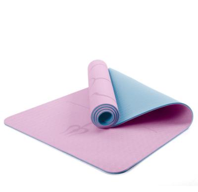 China Eco-Friendly Exercise Wearing Fitness Exercise Band Yoga Mat With Logo Customized Wholesale for sale