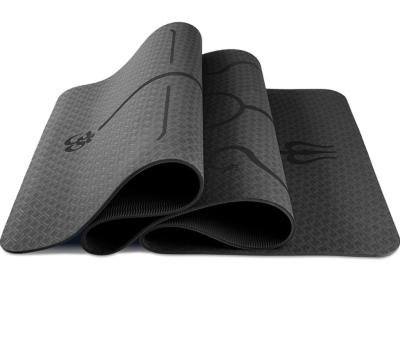 China Exercise Equipment Gym Exercise 6mm Non Slip Tape Yoga Mat Wholesale for sale