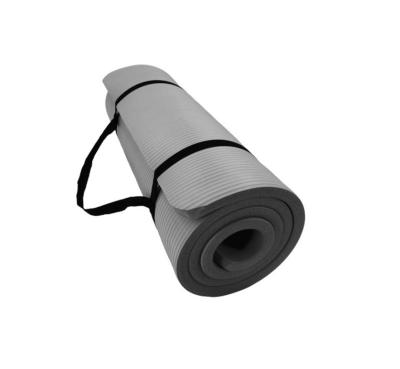 China Large 8mm fitness 20mm thick high density nbr 10mm exercise outdoor yoga mat for sale