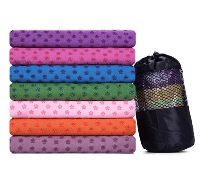 China High quality strength training fitness quick-drying good price yoga mat towel wholesale for sale