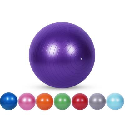 China Hot Selling Anti-Glare Point Massage Lose Weight Gym PVC Yoga Ball 65mm Wholesale for sale