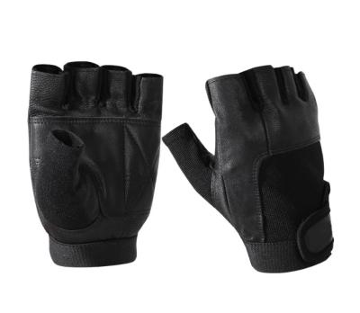 China Wholesale New Design Unisex Weightlifting Gym Workout Leather Training Gloves for sale