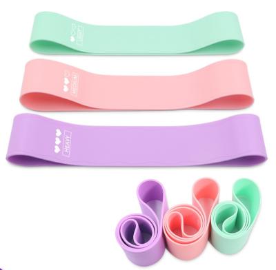 China Custom Printed Band Factory Gym Equipment Resistance Bands Set For Yoga Wholesale for sale