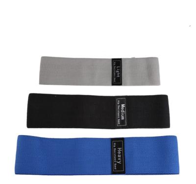 China TC Fabric Custom Printing Cloth Elastic Hip Resistance Looped Bands For Yoga Wholesale for sale