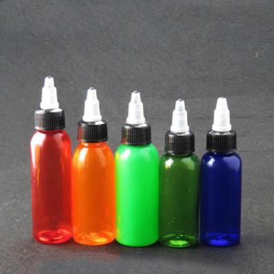 China China Supplier 30ml 60ml 120ml E Liquid Plastic Bottle With Twist Off Cap Pet E Liquid Bottles for sale