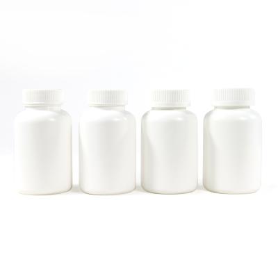 China Large White Plastic Stock PETG Pill Medicine Packaging Bottle Container 50ml 100ml 150ml 200ml Capsule Vitamin Storage Bottle for sale