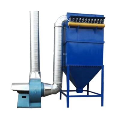 China High Efficiency Dust Extraction Machine Baghouse Dust Filter Collector Bag Pulse Filter zu verkaufen