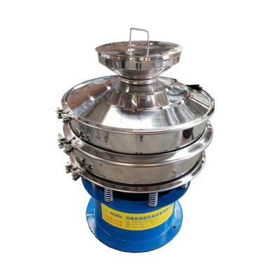 China Rotary Coffee Bean Powder palm Oil Vibrating Screen Sifter sesame Seed Screening Mesh Sieving Machine Vibrating Sieve Shaker zu verkaufen