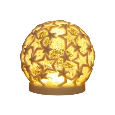 China 2021 Fashion Novelty Led Night Lights Crystal Ball Products For Christmas Decoration&Birthday Gift for sale