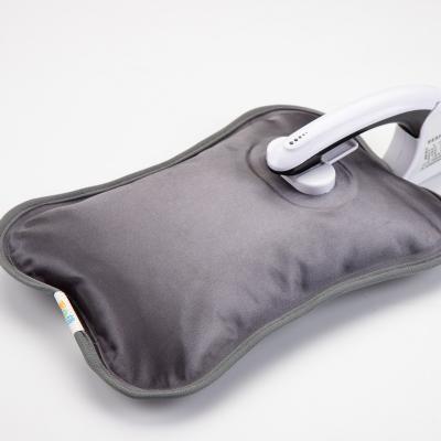 China Explosion-proof Pain Relief Maintain Shape Explosion-proof Warm Rechargeable Thermal Heating Pillow Electric Hot Water Bag With Soft Plush Velvet for sale