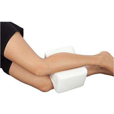 China Orthopedic Memory Foam Wedge Contour Knee Pillow For Side Sleepers for sale