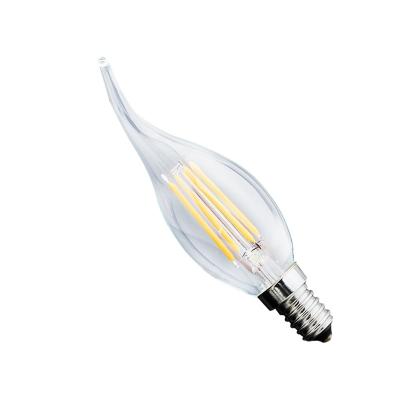 China Indoor Lighting No Blinking Lamp Dimmable B22 E14 E27 LED Filament Bulb High Quality for sale