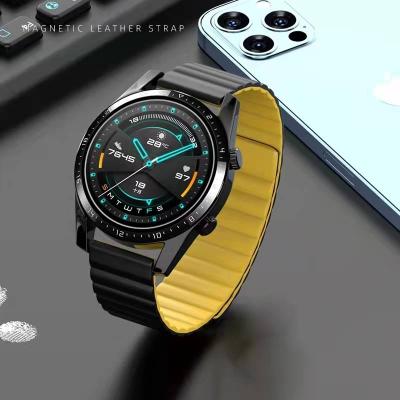 China Fashion. Sport.unisex 22mm Quick Release Smart Watch Magnetic Rubber Band 20mm For Galaxy Watch 42mm 46mm Gear S2 S3 Classic Frontier 2 Active Strap for sale