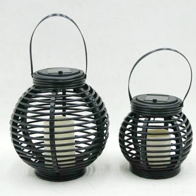 China Home Decoration Wholesale Printed Chinese Lantern Garden Metal Led Lantern With Custom Design for sale