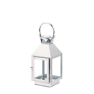 China Home Decoration Home Kitchen Stainless Steel Decorative Hanging Candle Dapper Lantern for sale