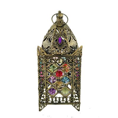 China Home Decoration Arabic Candle Wedding Moroccan Decorative Antique Lanterns for sale