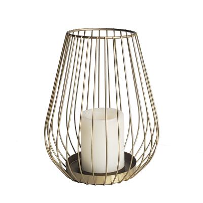 China Antique Gray Hanging Metal Ball Candle Holder Home Decoration Iron Candle Holder Around Lantern Candle Holders for sale