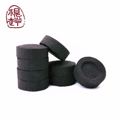 China Quick Iight Charcoal Briquettes Shisha Round Hookah Shesha Charcoal Malaysia for sale