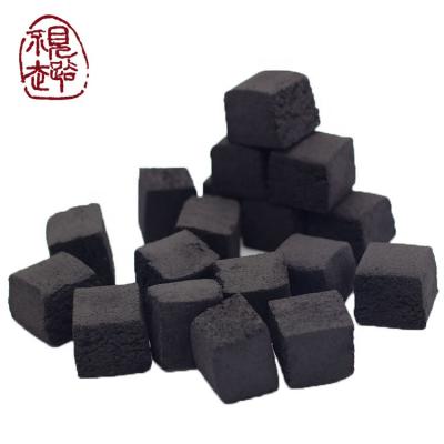 China Hookah Germany Calorific Value 2.5cm High Cube Coconut Hookah Charcoal for sale