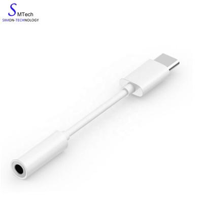 China Soft USB Type C Cable To 3.5 Mm Earphone Adapter For Huawei P20/P20/mate20 pro/mate 10 pro/P30 for sale