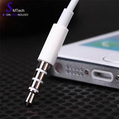 China Bass Earbuds For Iphone 6 Ear Handfree Earphone With Mic For Iphone Earphone for sale