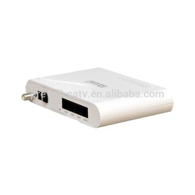 China 1GE+3FE auto-negotiation Ethernet ports WEP3200-C EPON ONU CATV RX FTTH Triplex Gepon for sale