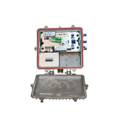 China Catv 4 Outdoor Optical Exit Node Two Way Catv Optical Receiver With AGC WR8602JL-1G for sale