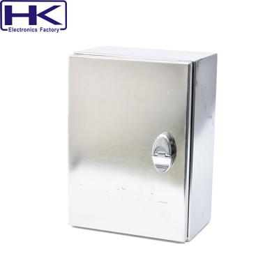 China Stainless Steel Fast Delivery Stainless Steel Outdoor Junction Box Small Size Electrical Sale for sale