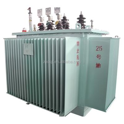 China Power 10/0.4kV 1000kva Oil Immersed Power Distribution Transformer 50kva Price for sale