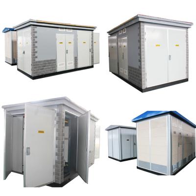 China European Shaped Prefabricated Distribution Box ZBW Substation Outdoor Electrical Box for sale