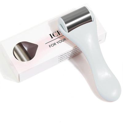 China Cellulite Reduction Stainless Steel Material Face Massager Roller Ice Facial Roller For Eye Puffiness Relief for sale