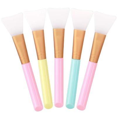 China Washable Custom Body Lotion & Body Butter Applicator Tools Soft Mud Face Mask Silicone Face Mask Brush for sale