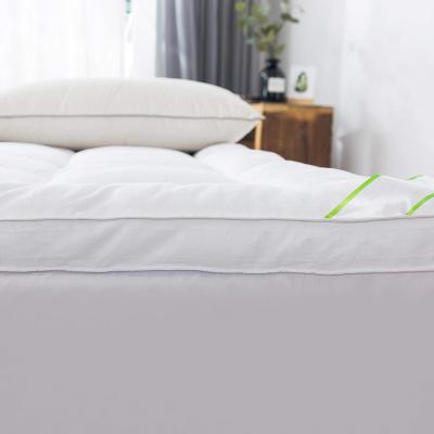 China 100% cotton mattress pad, foldable breathable waterproof mattress dust resistant mite protecter for sale