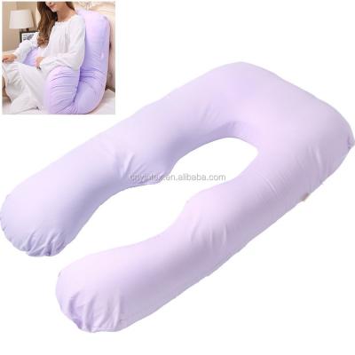 China Anti-Apnea Nursing Pillow Baby Care Maternity Pillow Soft Relieve U Support Full Body Pillow for sale